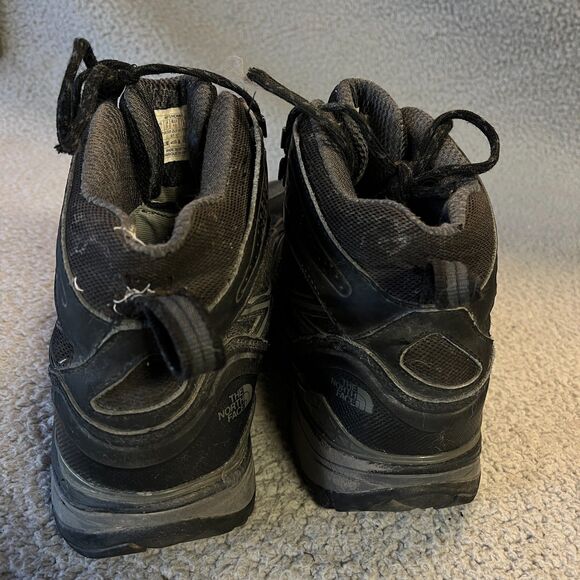 The North Face Boots Mens 10 Black Hedgehog Fastpack II GTX Mid Gortex Hiking - Picture 6 of 13